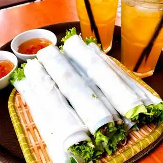 Hình ảnh Combo 10 phở cuốn bò - 2 trà quất nha đam