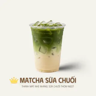 Hình ảnh Matcha Sữa Chuối