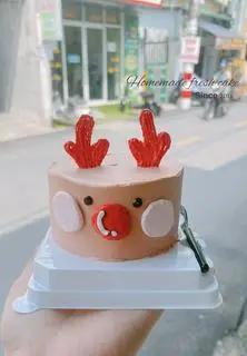 Hình ảnh Bánh kem mini tuần lộc
