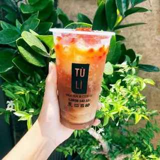 Hình ảnh Hồng trà yakul thạch con cá