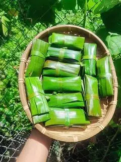 Hình ảnh  Bánh bột lọc lá - 10 bánh sống nhân tôm thịt