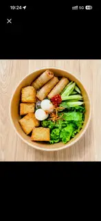 Hình ảnh Bún nước tương chả giò