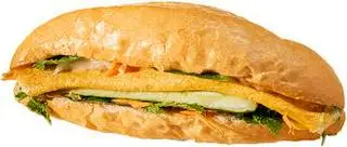 Hình ảnh Bánh mì pate chả trứng