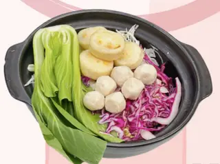 Hình ảnh Mì trộn đậu hủ phô mai