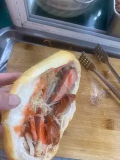 Hình ảnh pa tê súc xích ruốc 