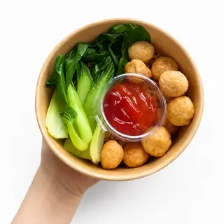 Hình ảnh Mỳ trộn cá viên