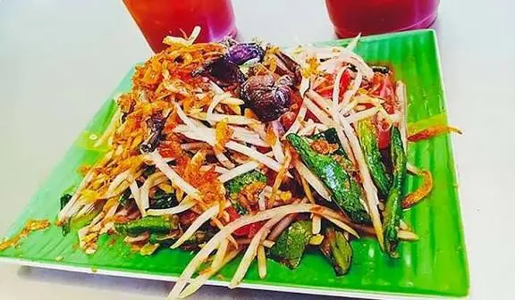 Hình ảnh Gỏi đu đủ ba khía