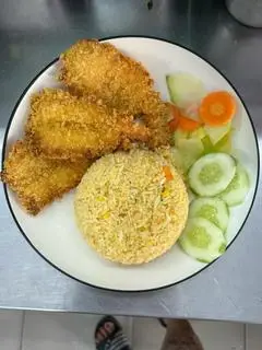Hình ảnh Cơm Rang Tôm Chiên Xù