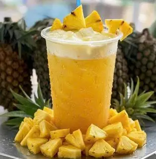 Hình ảnh Nước ép thơm nguyên chất