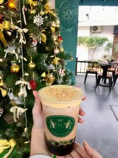 Hình ảnh Trà sữa dừa nướng