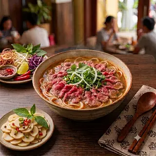 Hình ảnh Bún Bò Tái