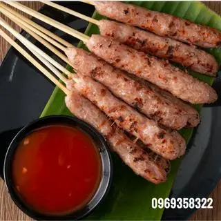 Hình ảnh nem chua nướng 5 chiếc