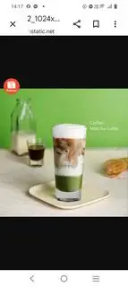 Hình ảnh cafe sữa tươi mix sâm dứa ly 700ml