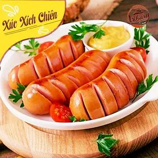 Hình ảnh xúc xích đức chiên 
