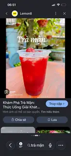Hình ảnh trà mận