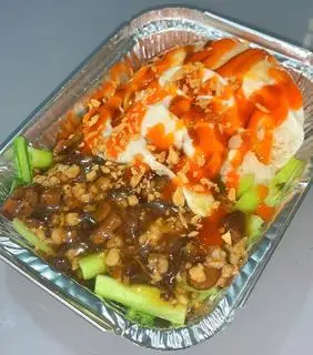 Hình ảnh Mì indomie sốt nấm trung hoa