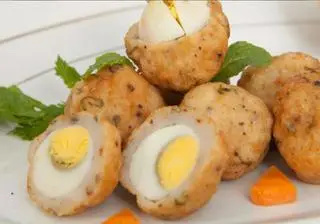 Hình ảnh Chả cá trứng cút