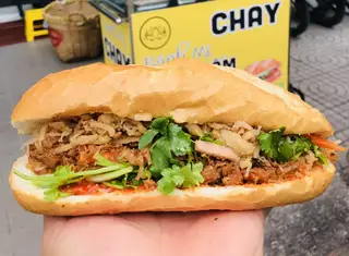 Hình ảnh bánh mì bì chay