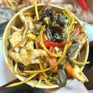 Hình ảnh Gỏi Đu Đủ Thái Phần Lớn 