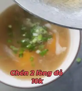 Hình ảnh Chén hột gà (2 lòng đỏ)