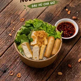 Hình ảnh Bún đậu chả giò