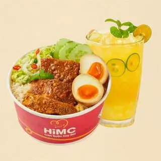 Hình ảnh Cơm Sườn Cay Trứng Ngâm + Nước
