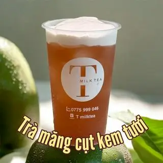 Hình ảnh Trà măng cụt kem tươi - T3