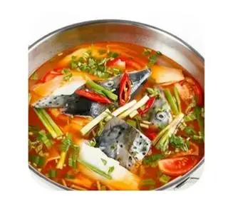 Hình ảnh lẩu đầu cá hồi 