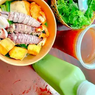 Hình ảnh Bún HSĐB - Trà Thái