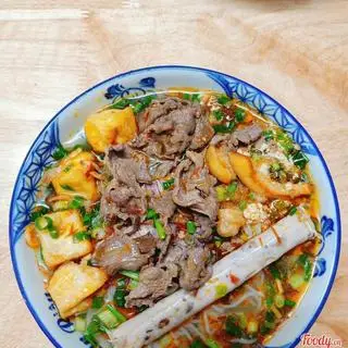 Hình ảnh Bún riêu bò + giò