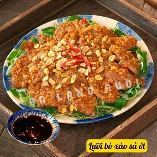 Hình ảnh Lưỡi Bò Xào Sả Ớt
