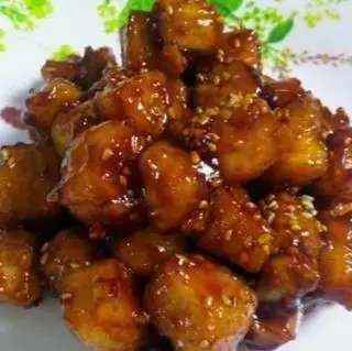 Hình ảnh Đậu phụ sốt chua ngọt(200g)- 두부강정( Inc-VAT)