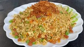 Hình ảnh cơm rang thập cẩm