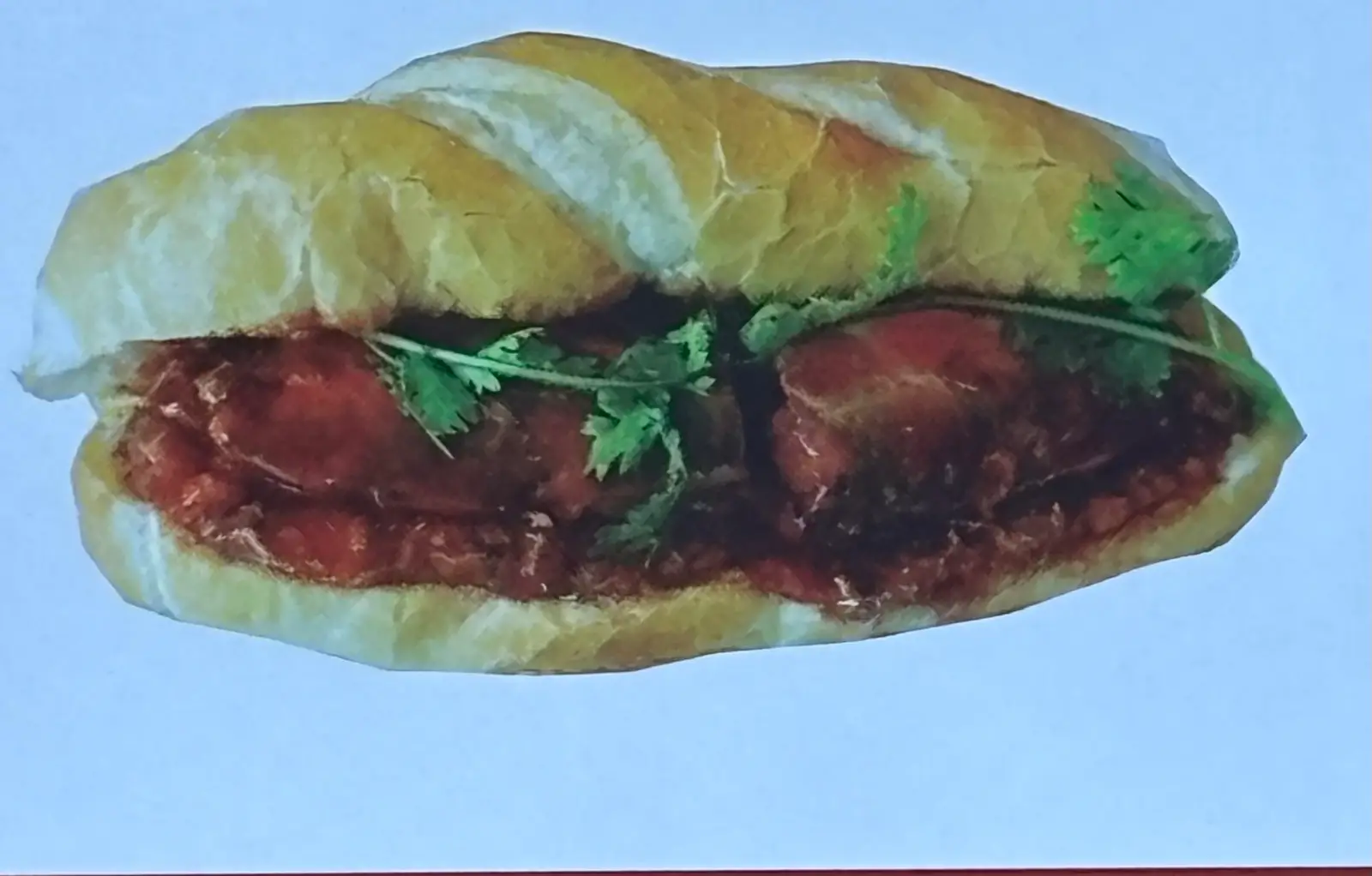 Hình ảnh Bánh mì pate cá hộp