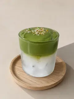 Hình ảnh Matcha coco kem mây - Cloud coconut matcha