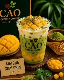 Hình ảnh Matcha xoài chín