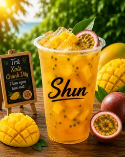 Hình ảnh Trà Xoài Chanh Dây