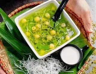 Hình ảnh Cốm Sen Dừa dẻo bùi