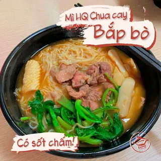 Hình ảnh Mì Hàn Quốc chua cay bắp bò