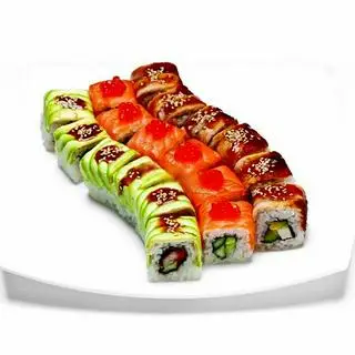 Hình ảnh Cơm Cuộn Cầu Vồng Đặc Biệt