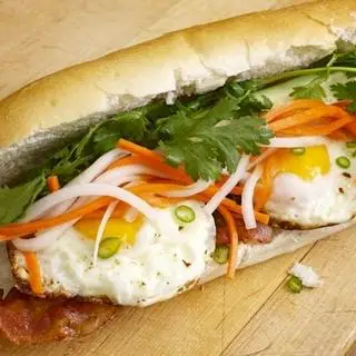 Hình ảnh Bánh mì ốp la