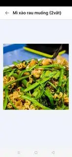 Hình ảnh Mì xào rau muống 2 vắt 