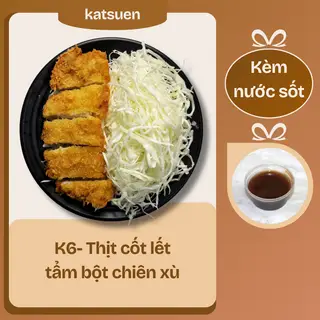 Hình ảnh K6- Thịt heo cốt lết tẩm bột chiên xù