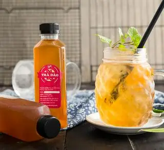 Hình ảnh Trà đào 350ml