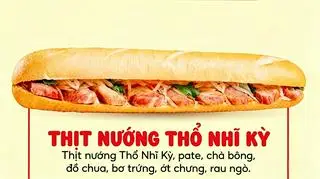Hình ảnh Bánh mì que thịt nướng Thổ Nhĩ Kỳ