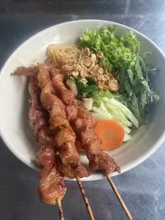 Hình ảnh Bún Bì Thịt Nướng
