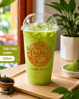 Hình ảnh Trà Thái Xanh 500ml