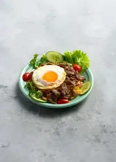 Hình ảnh Cơm Chiên Thịt Bò Trứng Ốp La