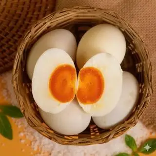 Hình ảnh Cháo trắng trứng muối ( 1 trứng) 