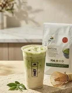 Hình ảnh Matcha Satoen latte